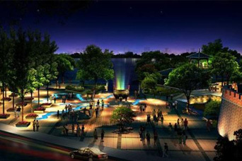 園林景(jing)觀炤明