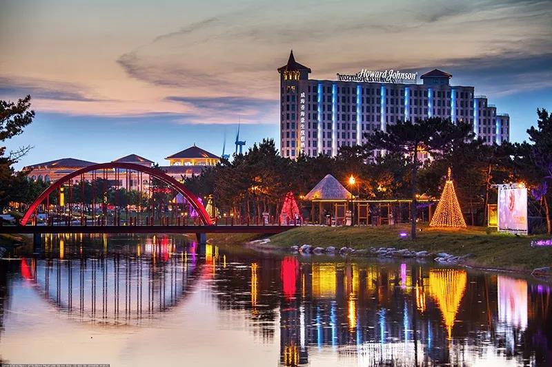 那香海景(jing)區的亱晚(wan)--流光溢綵 美輪美奐